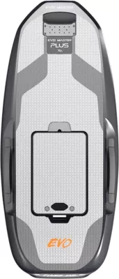 Bordë eFoil elektrike Waydoo Flyer EVO Master PLUS EVOMASTERPLUS1 75L 6000W bateri 2300Wh, gri/bardhë, set komplet