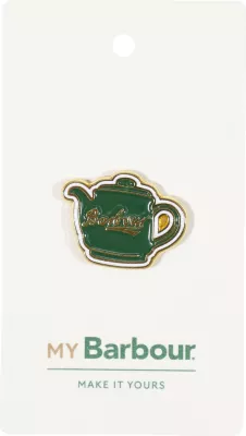 Broshë pin për meshkuj Barbour Teapot 262MUMB0030, gjelbër-artë