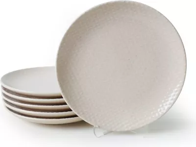 Set pjatash për ëmbëlsira, krem, Hermia Concept, 6 copë, X00018989