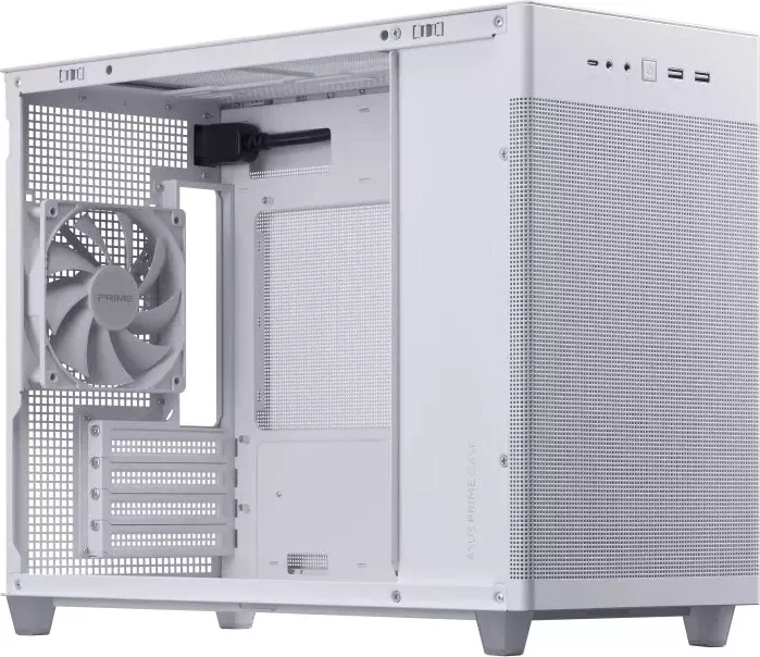 Kasë ASUS AP201 PRIME TG Mini, e bardhë