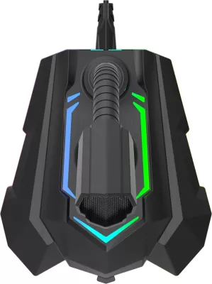 Mikrofon Marvo MIC-05 USB RGB omnidireksional, i zi