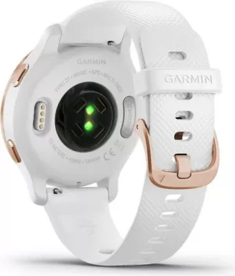 Smartwatch Garmin Venu 2S, AMOLED, GPS, Wi-Fi, e bardhë