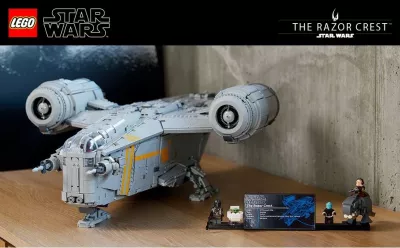 Set ndërtimi LEGO Star Wars The Razor Crest, 6187 pjesë, plastikë, shumëngjyrësh
