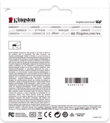 Kartë microSD Kingston's High Endurance, 128 GB, C10 UHS-l