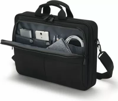 Çantë mesazhi DICOTA Multi SCALE, 15.6", E zezë