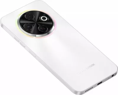 Celular TECNO Spark 30C, 8GB RAM, 256GB, Orbit White me set aksesorësh