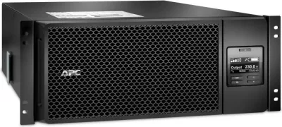UPS online, APC, Smart-UPS SRT6KRMXLI 6000VA RM, dy-konvertim, USB, e zezë