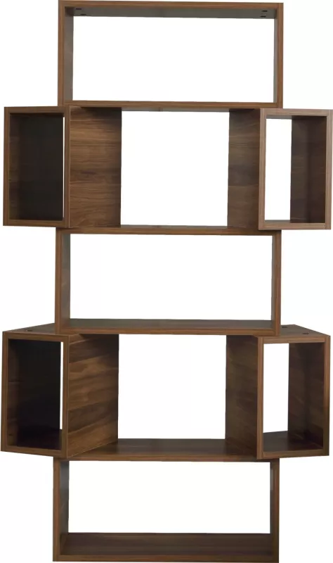 Raft librash Hanah Home, Box, ngjyrë arre