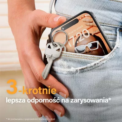 Xham mbrojtës PanzerGlass Ultra-Wide Fit Privacy për iPhone 15 Pro, me aplikator