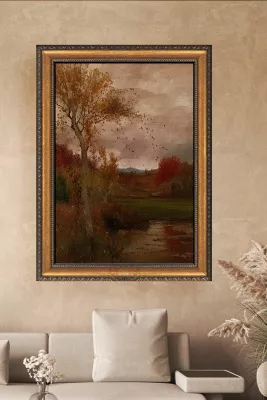 Pikturë dekorative në kanavacë me kornizë, Wallity, ATCRCVCNVSMDL10 - 50x70cm