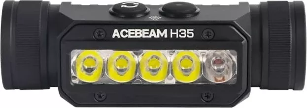 Dritë koke AceBeam H35, LED, 3800 mAh, Alumini
