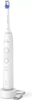 Furçë dhëmbësh elektrike sonike Philips Series 6100 HX7400/01, e bardhë