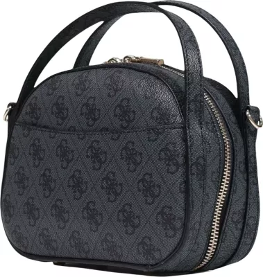 Çantë krahu për femra Guess Coleen Logo Small SA HWSG97 56130, antracit
