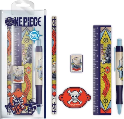Set zyre Pyramid International One Piece Live Action Going Merry, vizore 15 cm, me penallë, shumëngjyrësh, set 6 copë