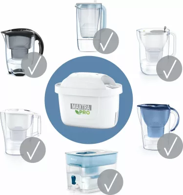Kartrixh filtri uji Brita MAXTRA PRO Hard Water Expert 150 L, 4 copë (3+1)