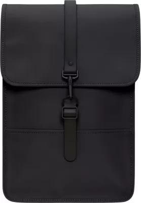 Çantë shpine unisex Rains Backpack Mini W3 13020, e zezë