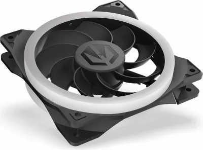 Ventilator për kasë Endorfy Corona 120 Reverse EY4A015 120 mm ARGB 4-pin PWM, i zi, 1 copë