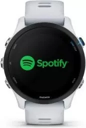 Smartwatch Garmin Forerunner 255 Music, 2 GB, GPS, bardhë