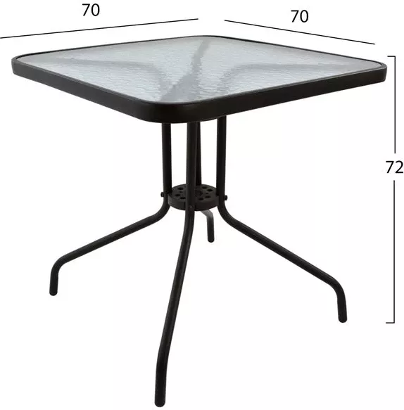 Set kopshti tavolinë & karrige MH5185.02, 3 pjesë