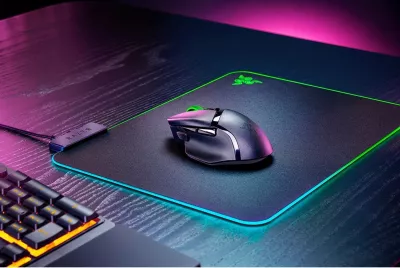 Maus Razer Basilisk V3 X HyperSpeed, Djathtas, Optik, Bluetooth, 18000 DPI, i zi