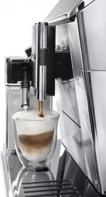 Aparat kafeje automatik DeLonghi PrimaDonna Elite ECAM 650.75.MS 1450W, argjend/zezë