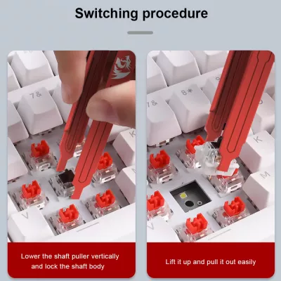 Heqës switch-esh Redragon A119 për tastiera mekanike, i kuq