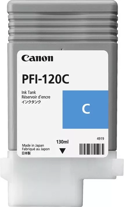 Kasetë Canon PFI-120C, 130 ml, Cyan
