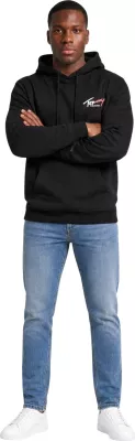 Duks me kapuç për meshkuj Tommy Hilfiger Jeans DM0DM22680, i zi [Madhësia: M]