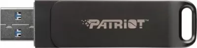 USB memorje PATRIOT Rage R550 256GB USB 3.2 Gen 1 + USB-C 100MB/s, e zezë