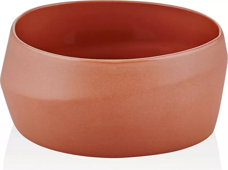 Tasë porcelani ngjyrë terrakote, Hermia, CTT0018