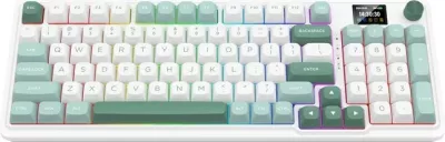 Tastierë mekanike Redragon Galatin Pro K719WG-RGB-PRO, 96%, RGB, wireless/wired, e bardhë