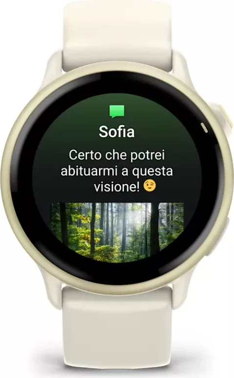 Smartwatch Garmin vívoactive® 6 – Lunar Gold, Bone Strap thumbnail 2