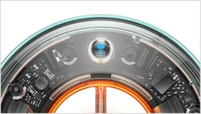 Tharëse flokësh Dyson Supersonic Nural, 1600 W, 13.3 l/s, Blu, Portokalli