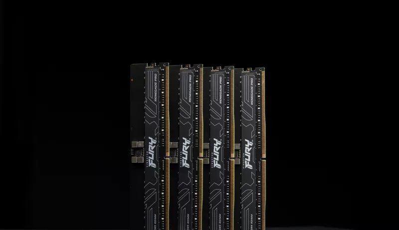 RAM Memorje Kingston FURY Renegade Pro 128GB 6000MT/s DDR5 ECC Reg CL32, e zezë