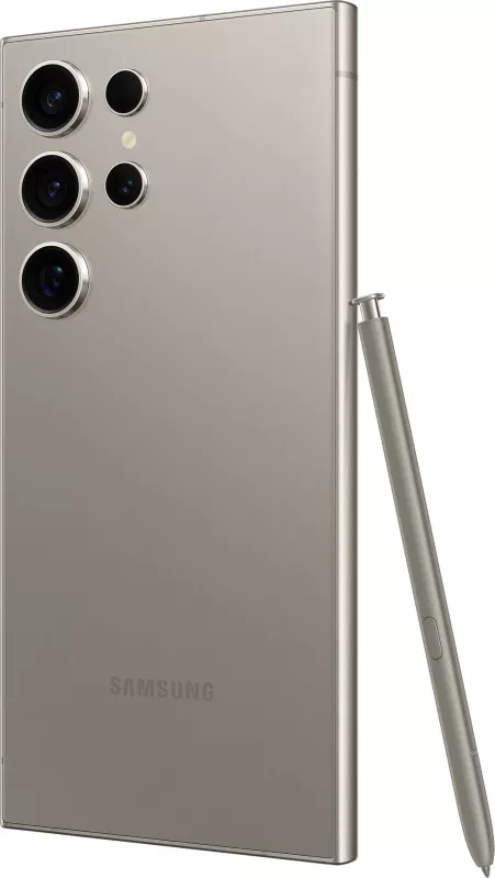 Celular Samsung Galaxy S24 Ultra, 6.8", 12+512GB, 5G, titanium gray