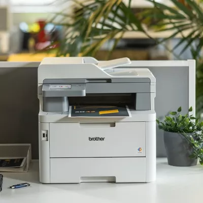 Printer multifunksional Brother MFC-L8390CDW, LED, printim me ngjyra, A4, i bardhë