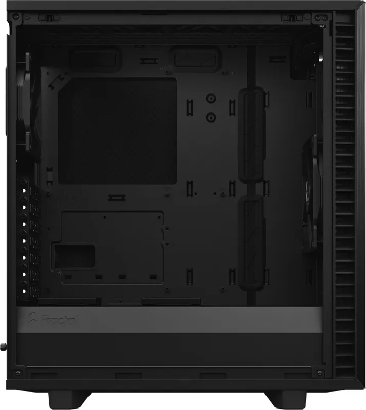 Kasë Fractal Design Define 7 Compact, Midi Tower, ATX, micro ATX, Micro-ITX, e zezë