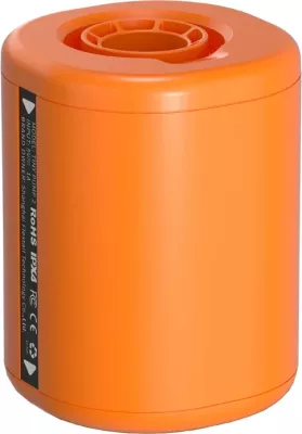 Pompë portative Flextail Tiny Pump 2 800mAh USB-C 180 L/min 4 kPa IP44, portokalli, set me grykë/kabllo/çantë