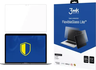 Mbrojtës ekrani FlexibleGlass Lite për MacBook Air 13" 2018-2020, 3mk Protection, transparent
