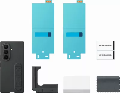 Mbështjellës silikon Samsung Galaxy Fold7 i zi