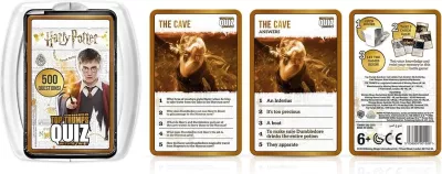 Lojë kuizi me letra Top Trumps Harry Potter Quiz with a Twist, 500 pyetje