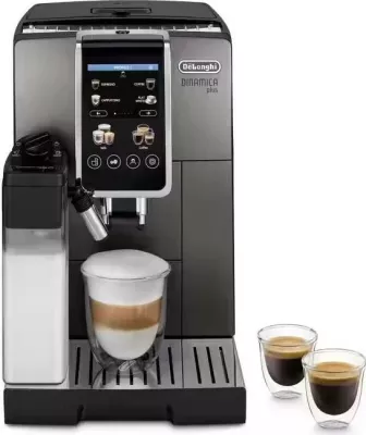 Aparat kafeje DeLonghi Dinamica Plus ECAM 380.95.TB, tytanowy