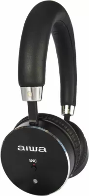 Kufje Bluetooth AIWA HSTBTN-800BK me ANC, driver 40 mm, mikrofon, 18 orë bateri, të zeza