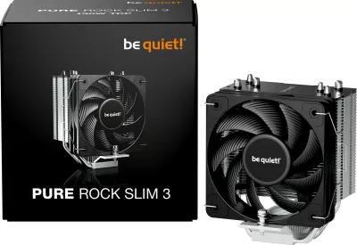Ftohës procesori Be Quiet! Pure Rock Slim 3, ajror, i zi