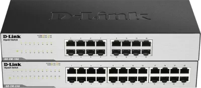 Switch D-Link GO-SW-24G, 24 porte, Gigabit Ethernet, 1U