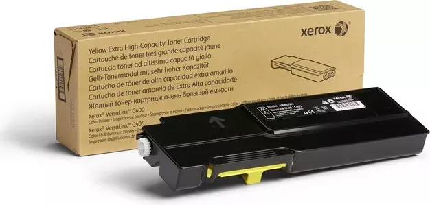 Toner XEROX 106R03533 extra high capacity për C400/C405 8000 faqe, e verdhë