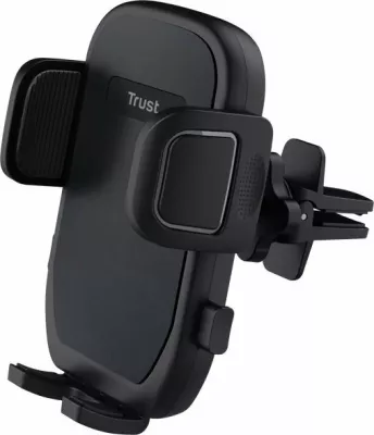 Mbajtës telefoni për veturë Trust Runo Phone Air Vent Car Holder, clamp për grilë ventilimi, 4-7", 55-100 mm, i zi