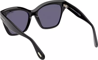Syze dielli për meshkuj Tom Ford FT1217 01A, të zeza [Madhësia: 55]