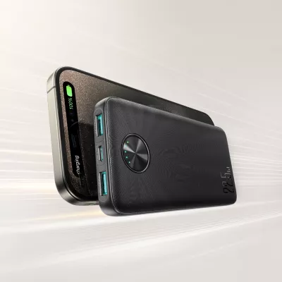 Powerbank Joyroom JR-PBF15, 10000mAh, 22.5W, me LED, e zezë