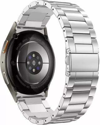 Rrip çeliku për smartwatch Tech-Protect për Samsung Galaxy Watch 4/5/5 Pro/6/7/FE, Silver